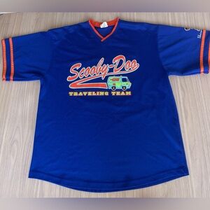 Universal Studios Scooby-Doo Men's Blue Traveling Team Jersey